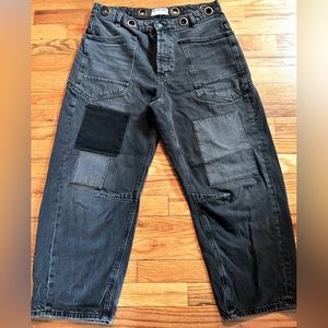 Black Free people moxie jeans